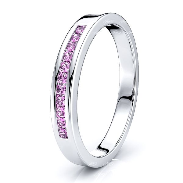 White Pink Sapphire