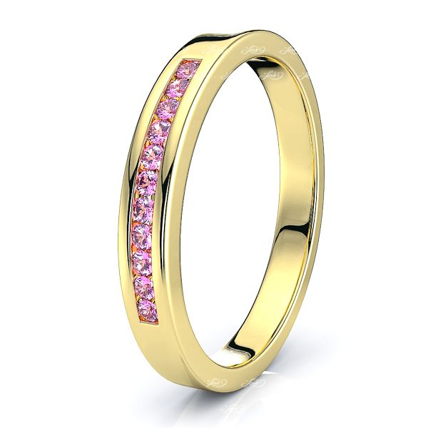 Yellow Pink Sapphire