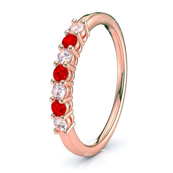 Rose Diamond and Ruby