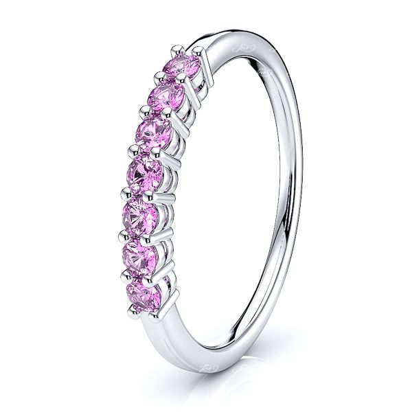 White Pink Sapphire