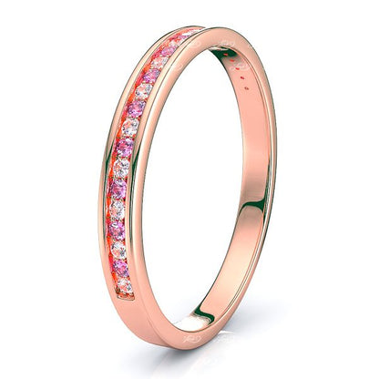Rose Diamond and Pink Sapphire