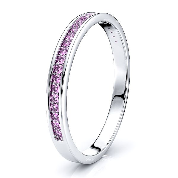 White Pink Sapphire