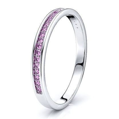 White Pink Sapphire