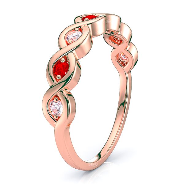 Rose Diamond and Ruby