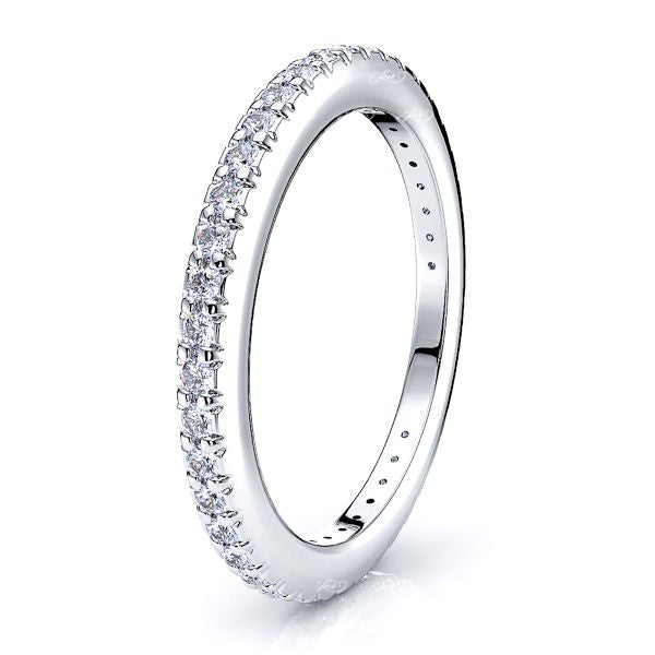 Melania Prong Set Wowomen Anniversary Wedding Ring