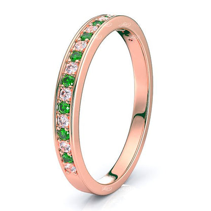 Rose Diamond and Emerald
