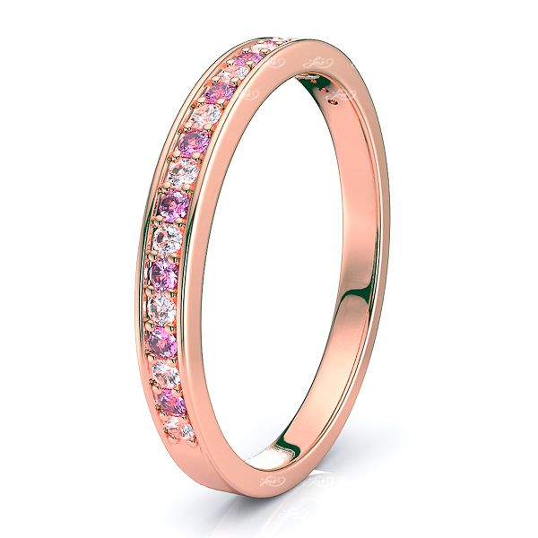 Rose Diamond and Pink Sapphire