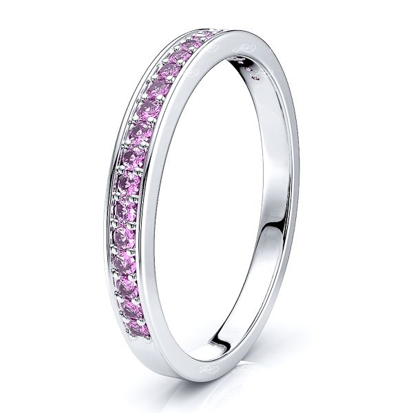 White Pink Sapphire