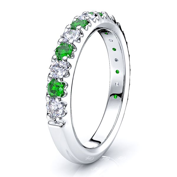 White Diamond and Emerald