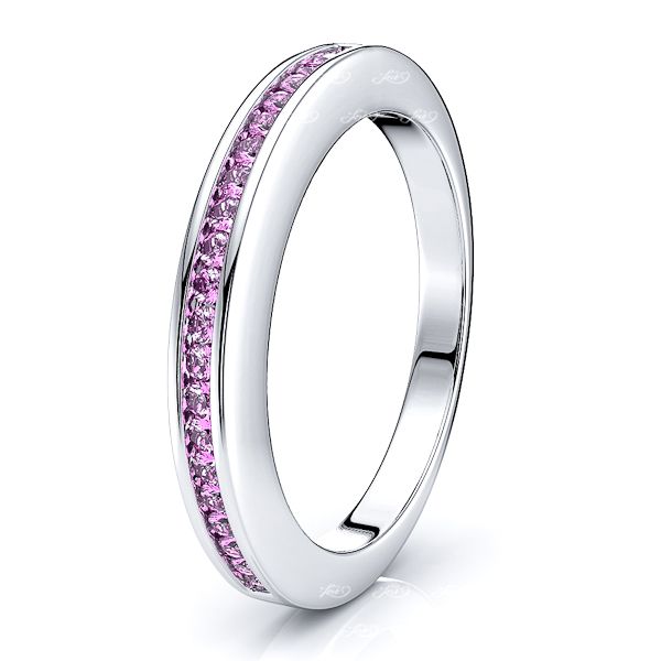 White Pink Sapphire