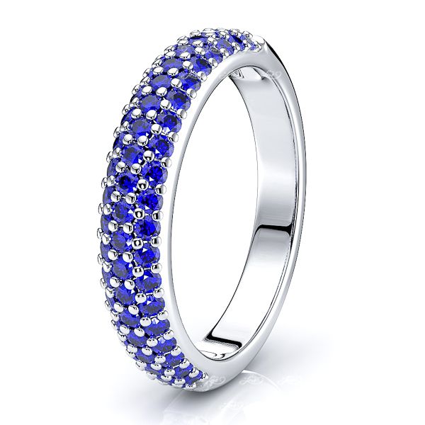 White Blue Sapphire