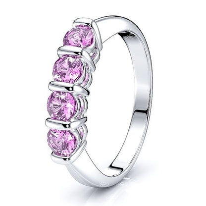 White Pink Sapphire
