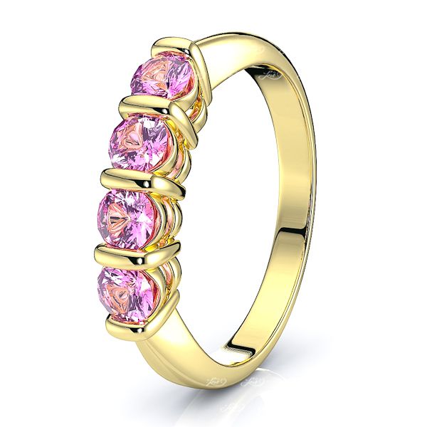 Yellow Pink Sapphire