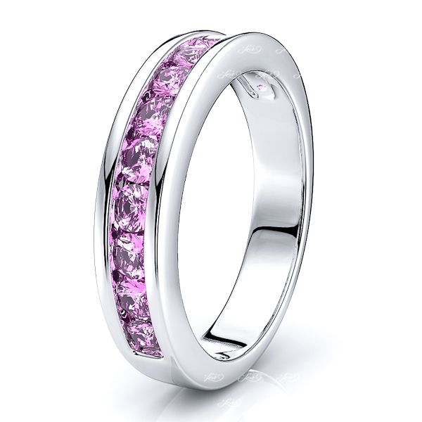 White Pink Sapphire