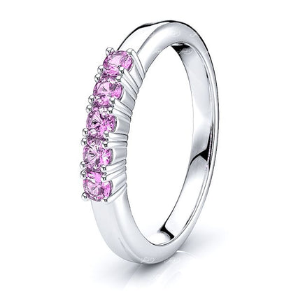 White Pink Sapphire