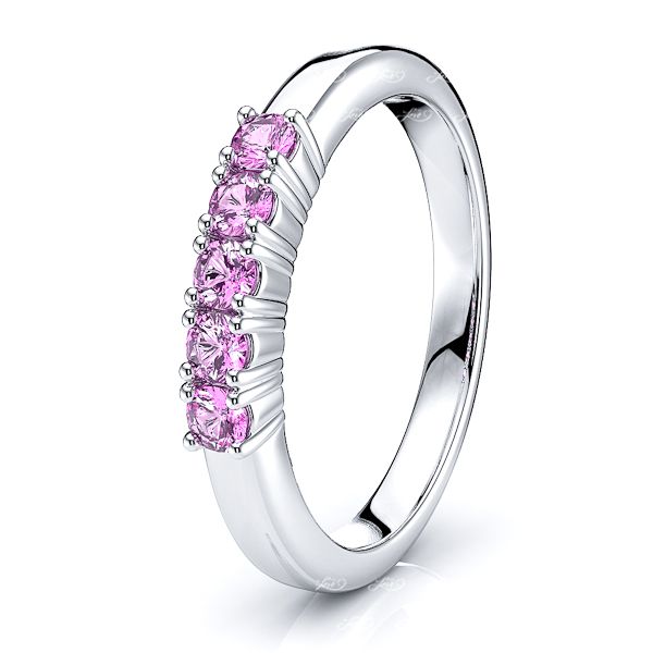 White Pink Sapphire
