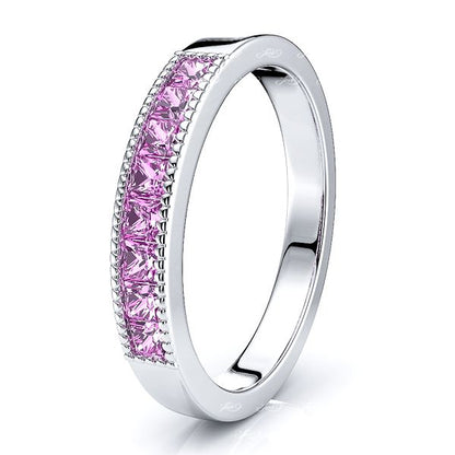 White Pink Sapphire