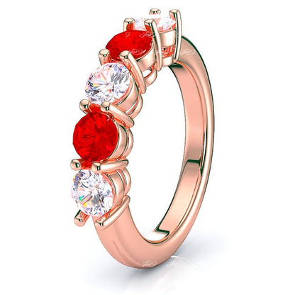 Rose Diamond and Ruby