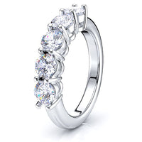 Diane Prong Set Women Anniversary Wedding Band