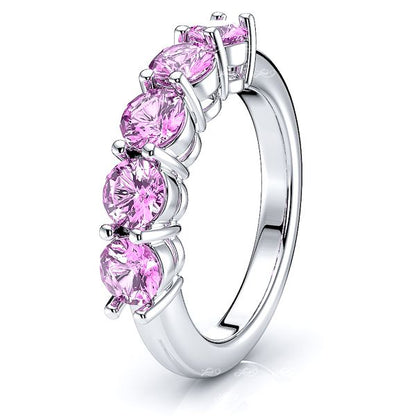 White Pink Sapphire