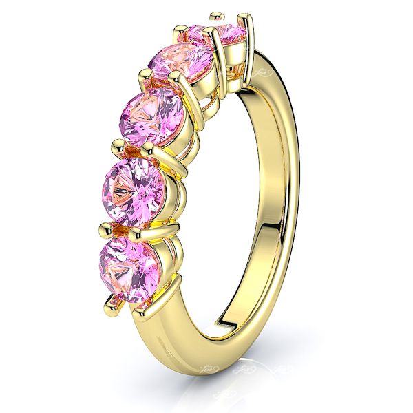 Yellow Pink Sapphire