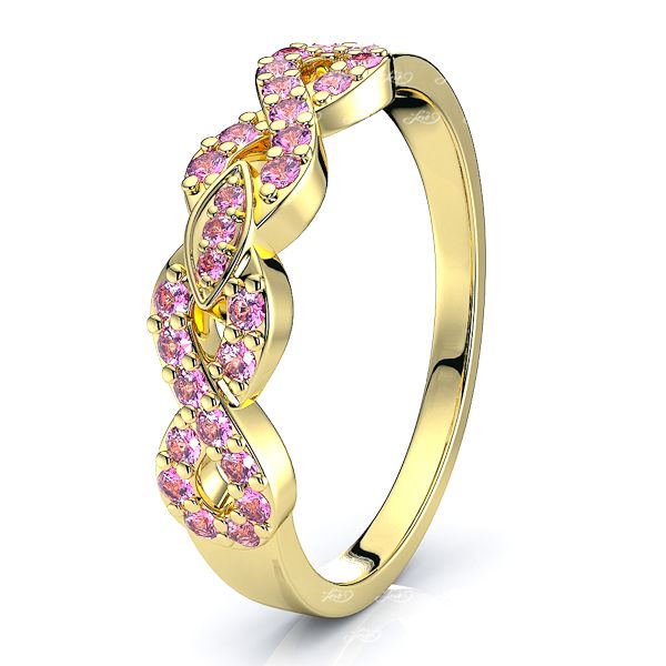 Yellow Pink Sapphire