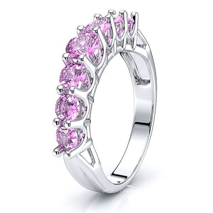 White Pink Sapphire