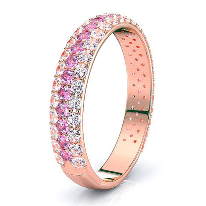 Rose Diamond and Pink Sapphire