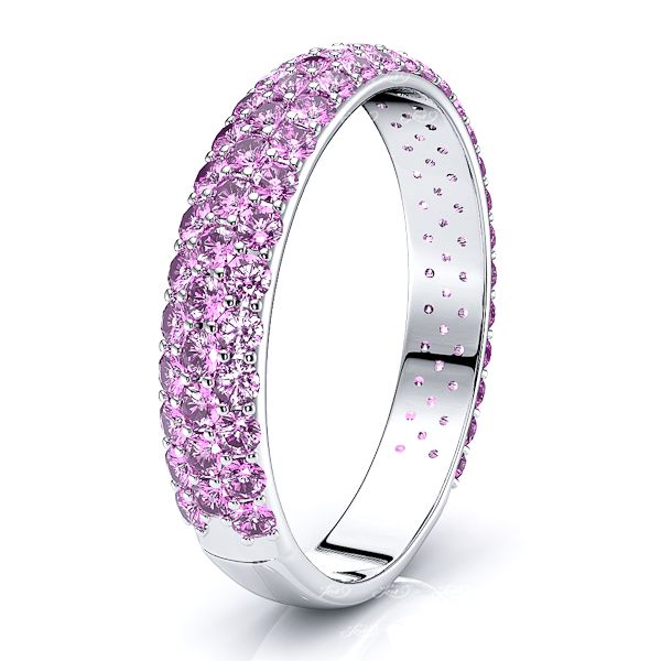 White Pink Sapphire