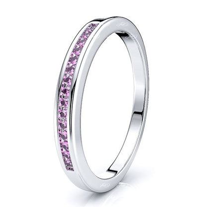 White Pink Sapphire