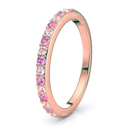Rose Diamond and Pink Sapphire