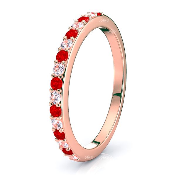 Rose Diamond and Ruby
