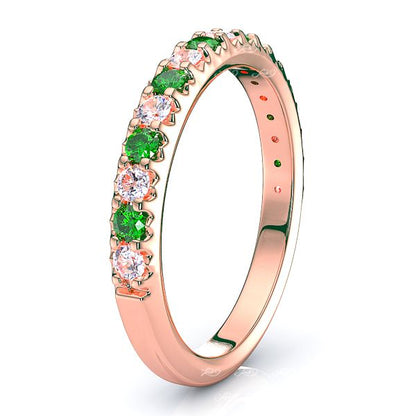 Rose Diamond and Emerald