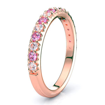 Rose Diamond and Pink Sapphire