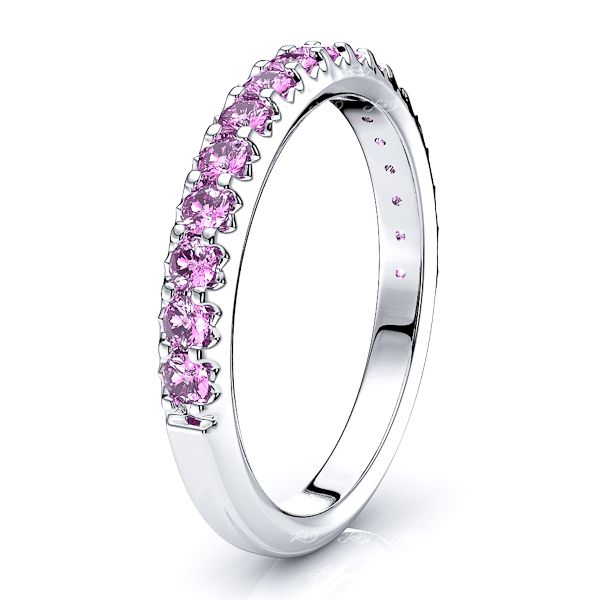 White Pink Sapphire