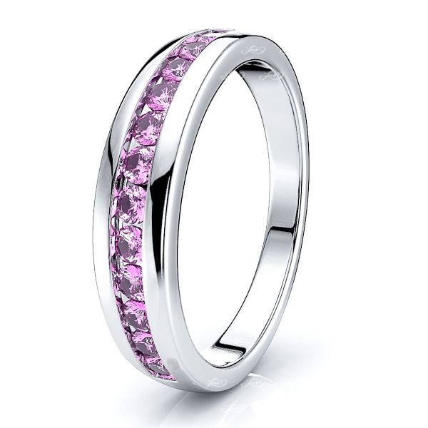 White Pink Sapphire