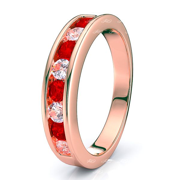 Rose Diamond and Ruby