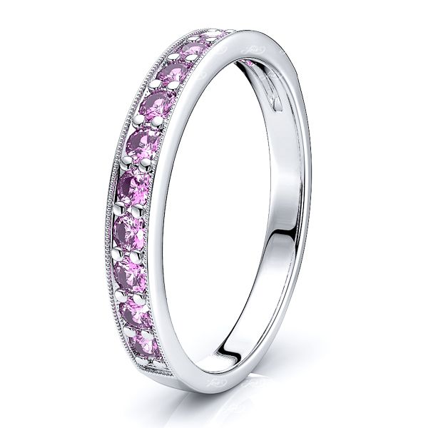 White Pink Sapphire