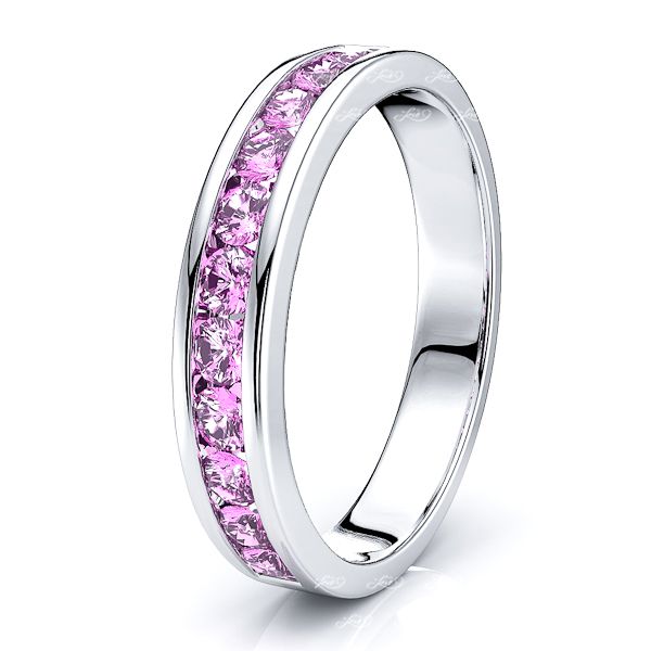 White Pink Sapphire