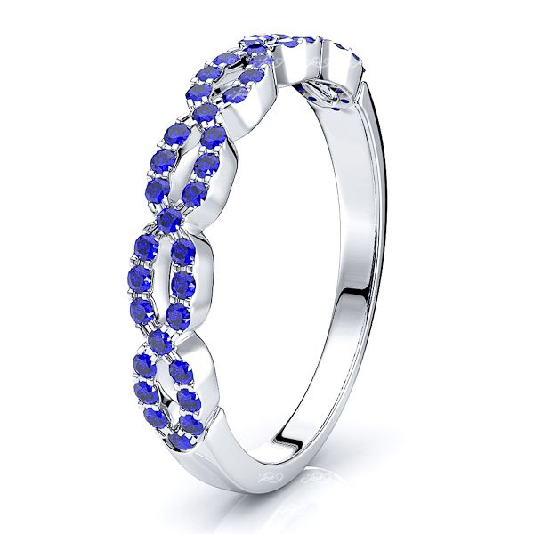 White Blue Sapphire