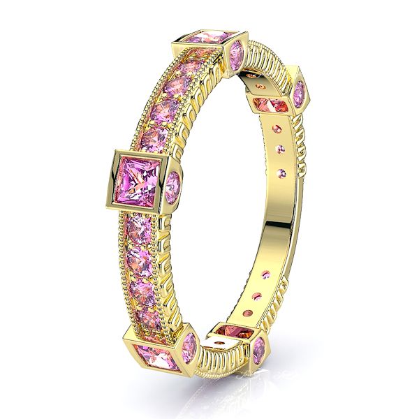 Yellow Pink Sapphire