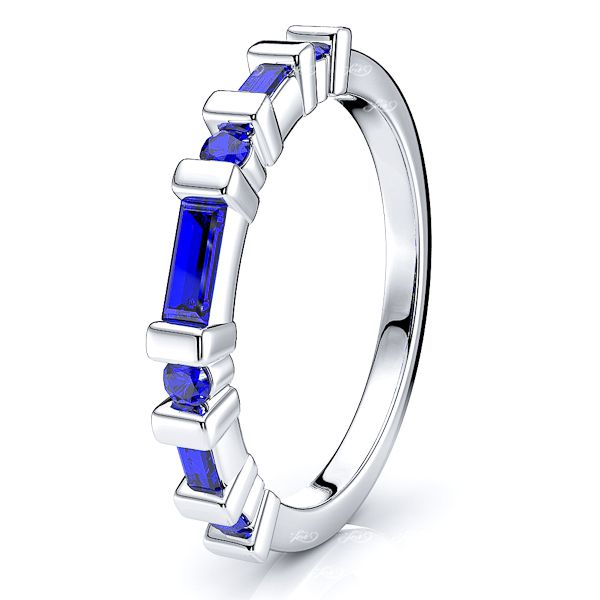 White Blue Sapphire