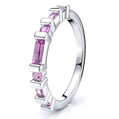 White Pink Sapphire