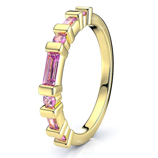 Yellow Pink Sapphire