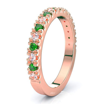 Rose Diamond and Emerald