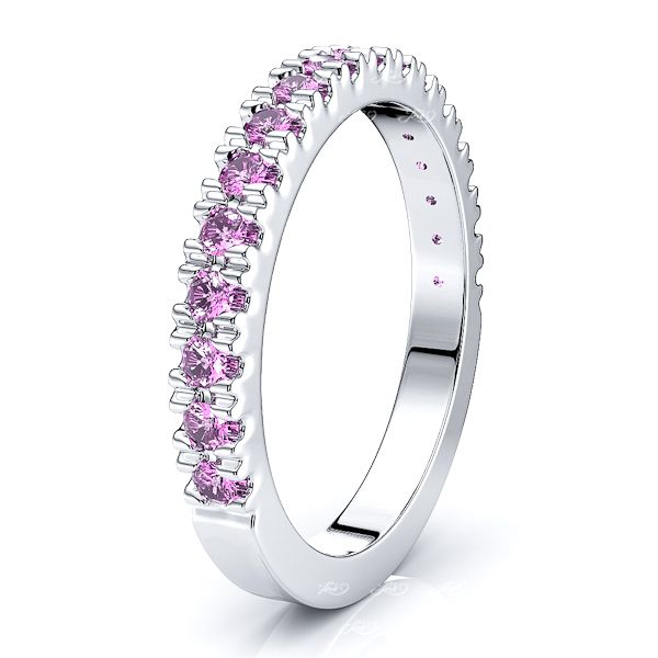 White Pink Sapphire