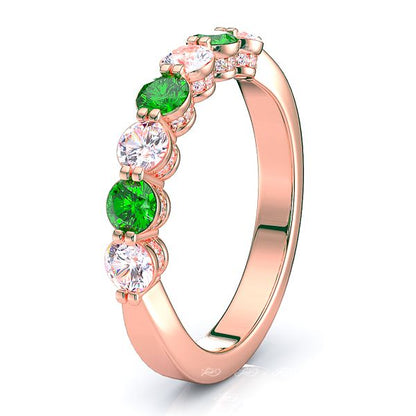 Rose Diamond and Emerald