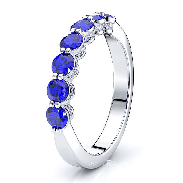 White Blue Sapphire