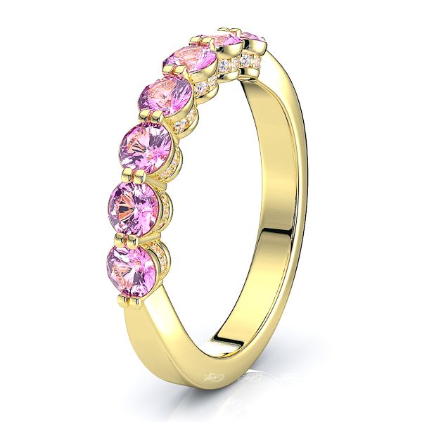 Yellow Pink Sapphire