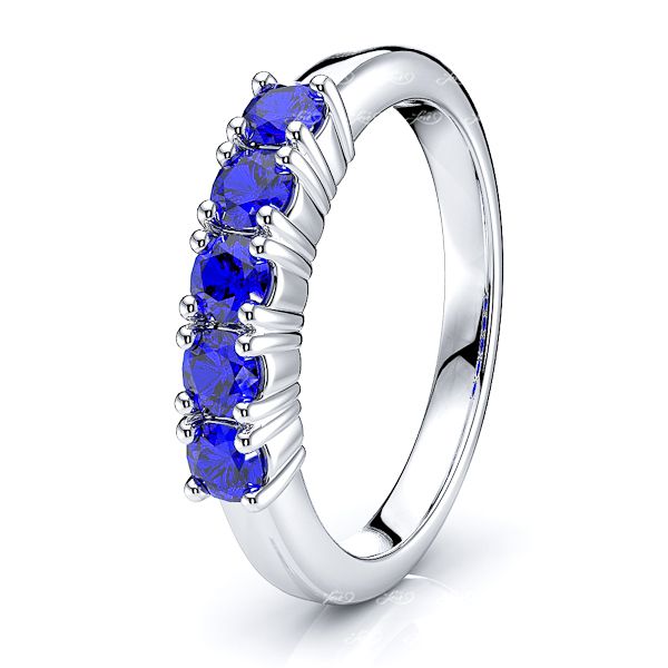 White Blue Sapphire